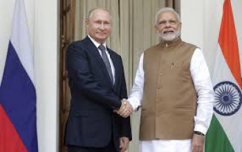 Phone call between Prime Minister Shri Narendra Modi and HE Mr Vladimir Putin, President of the Russian Federation, October 07, 2020